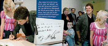 Jan Ullrich in der Nachsorgeklinik annheim