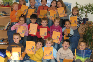 Kinder des St. Martin Kindergartens in Singen