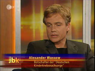 Alexander Wussow bei Johannes B Kerner